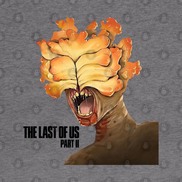 The Last of Us Clicker art design by Blue Button